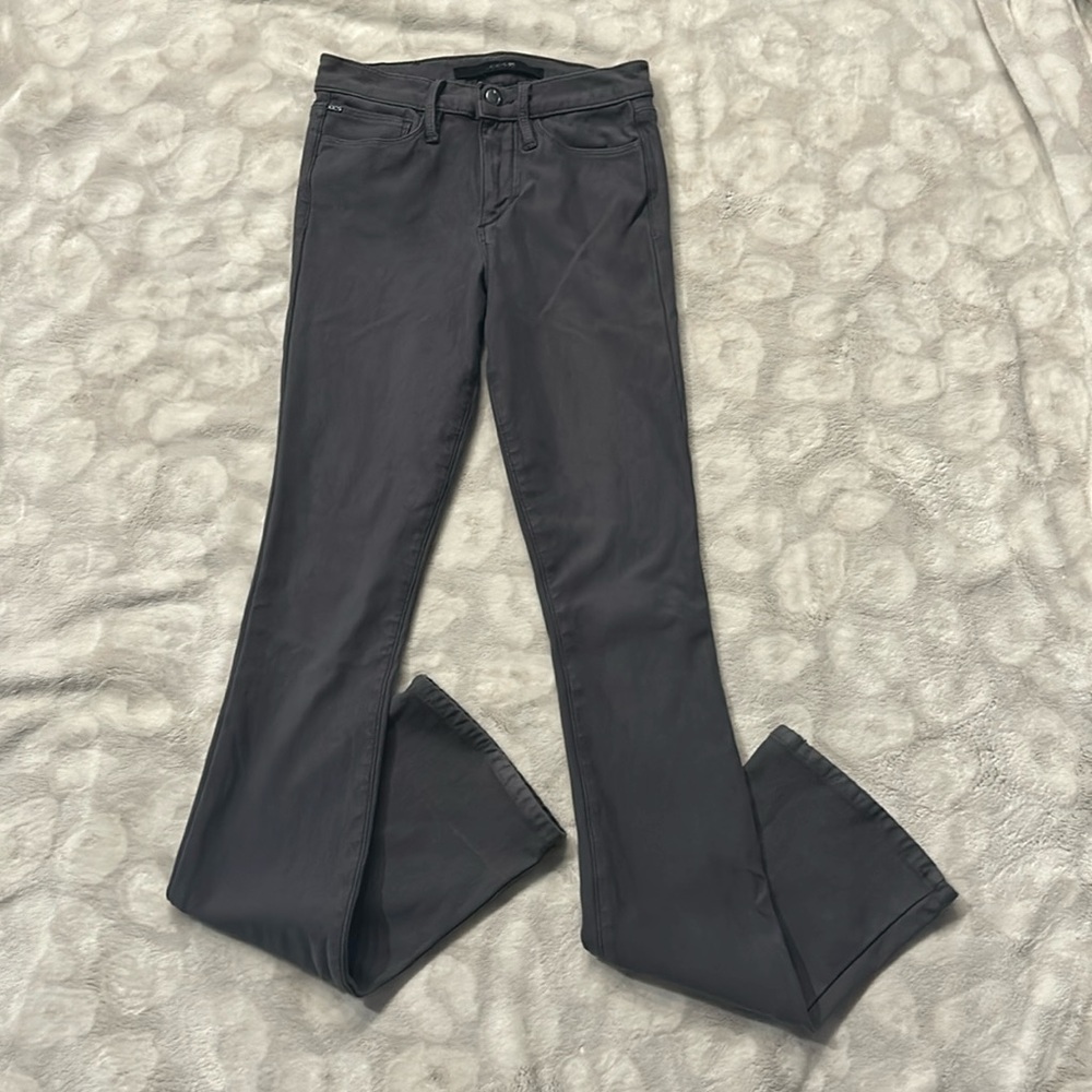 Joe's Gray Micro Flare Skinny Jeans Pants Size 25